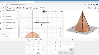 Geogebra  Cono [upl. by Lecrad]