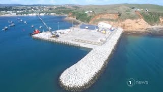 New 50 million wharf opened on Chatham Islands [upl. by Acinomed]