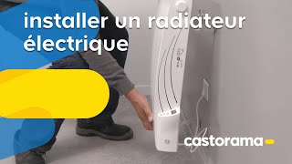 Installer un radiateur électrique Castorama [upl. by Rodnas170]