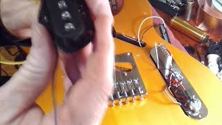 Upgrading Squier Affinity Telecaster pickups [upl. by Eromle780]