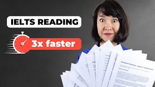 IELTS Reading  Proven techniques to read faster [upl. by Em]