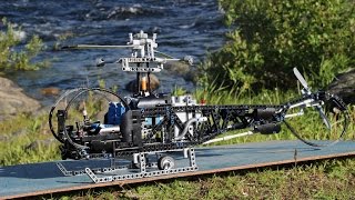 LEGO Technic Bell 47 Helicopter [upl. by Anetsirhc]