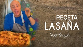 Receta de lasaña l Jorge Rausch [upl. by Maxantia]