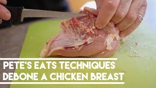 How to Debone a Chicken Breast [upl. by Asehr]