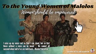 TO THE YOUNG WOMEN OF MALOLOS  Empowered Women totheyoungwomenofmalolos [upl. by Himelman]