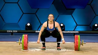 71kg European Weightlifting 2024 [upl. by Anwat]