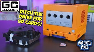 GC Loader Nintendo GameCube Disc Drive Replacement Load Games From SD Cards [upl. by Nosreme483]