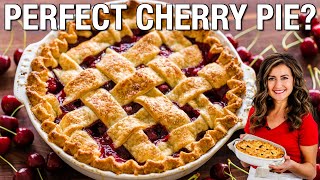 Easy Homemade Cherry Pie Recipe [upl. by Bergmann426]