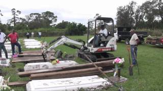 Gifford Cemetery vaults reburied [upl. by Hearn]