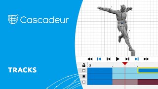 Cascadeur Tutorial  Tracks [upl. by Alphonsa]