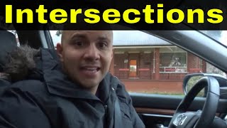 Driving Through IntersectionsBeginner Driving Lesson [upl. by Harrison48]