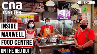 Hawkers In Maxwell Food Centre Keeping The Legacy Alive  On The Red Dot  Singapore Hawkers [upl. by Mima]