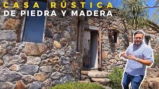 CASA RÚSTICA DE PIEDRA Y MADERA  OBRAS AJENAS [upl. by Alfi62]