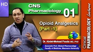 CNS Pharmacology Ar 01  Opioid analgesics Part 1 [upl. by Ialocin]