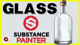 How to Make Realistic Glass in Substance Painter  Arnold  Maya [upl. by Brill]