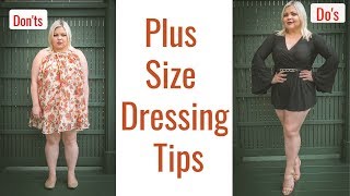 Style guide for plus size  Dressing tips Dos and Donts UPDATED 2019 [upl. by Elder]