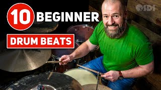 10 Beginner Drum Beats  Go From quotNoquot To quotProquot [upl. by Adiasteb]