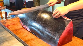 300KG Giant Bluefin Tuna Cutting Otoro amp Akami Perfection [upl. by Dean]