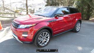 2012 Range Rover Evoque Coupe Pure Plus Dynamic Start Up Exhaust and In Depth Tour [upl. by Bolan80]