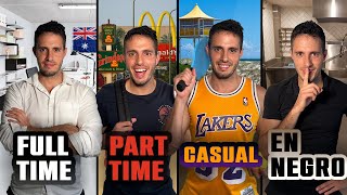 Full time Part time Casual o en NEGRO ¿Qué buscar en AUSTRALIA [upl. by Dripps]