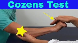 Cozens Test for Lateral Epicondylitis and Lateral Elbow Pain [upl. by Luana]