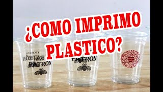 Cómo imprimir en plástico [upl. by Richmal]