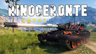 World of Tanks Rinoceronte  4 Kills 109K Damage [upl. by Atnohsal996]