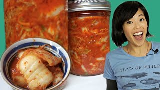 My FAVORITE KIMCHI Recipe  A Small Batch DIY  FERMENTED [upl. by Eeladnerb]