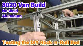 Rock and Roll bed Part 3  E08  DIY 8020 Aluminum projects [upl. by Lered]