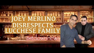 How Joey Merlino Disrespected The Lucchese Family [upl. by Hannej]