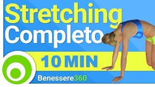 Stretching Completo Total Body Esercizi di Allungamento Muscolare a Casa [upl. by Mallon477]