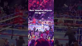 Mark quotMagnificoquot Magsayo wins by KO [upl. by Nuriel]