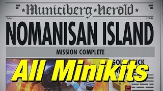 LEGO The Incredibles  All Minikits  Chapter 9 Nomanisan Island [upl. by Immak992]