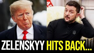 Zelenskyy HITS TRUMP BACK with Hilarious Troll [upl. by Onateag76]