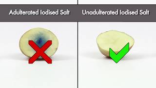 Testing Common Salt Adulteration in Iodized Salt  FSSAI [upl. by Archer]