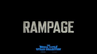 RAMPAGE Trailer 1  2 2018 [upl. by Ahseiym]