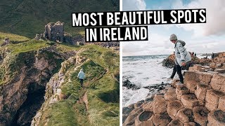 Most Beautiful Places in Ireland  Giants Causeway amp Dark Hedges [upl. by Adelheid630]