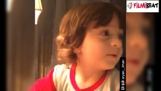 Shah Rukh Khans son Abrams new video Gauri teaches him to call bhaiya [upl. by Iddo]