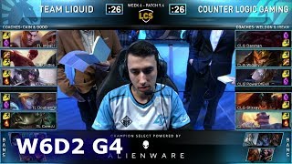 TL vs CLG  S9 LCS Spring 2019 Week 6 Day 2  Team Liquid vs CLG W6D2 [upl. by Ahsemrak548]