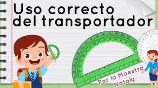 Uso correcto del transportador [upl. by Monjo]