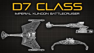 Star Trek D7 Class Klingon Battlecruiser  Ship Breakdown [upl. by Pinsky]